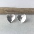 Sterling Silver Two Hearts